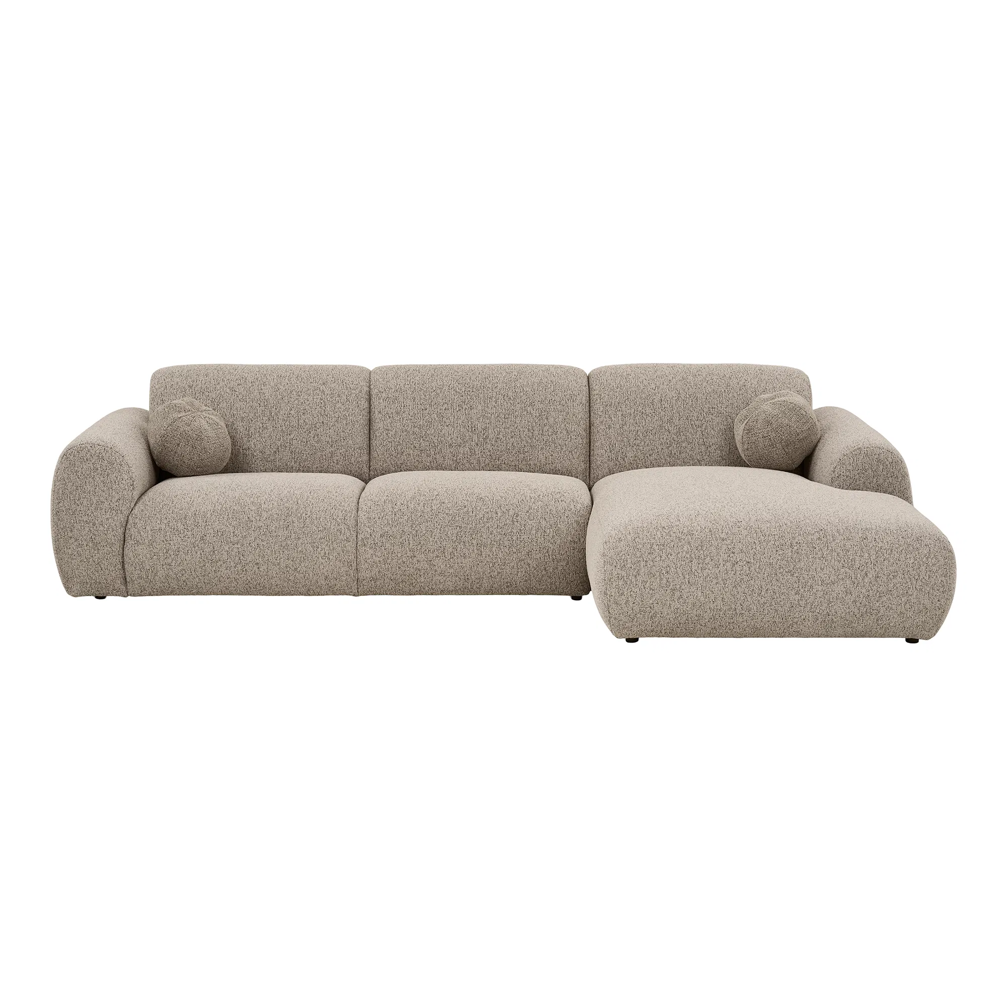 GUDER | ספת שזלונג מרופדת בבד אריג, 300 ס"מ - Image 9