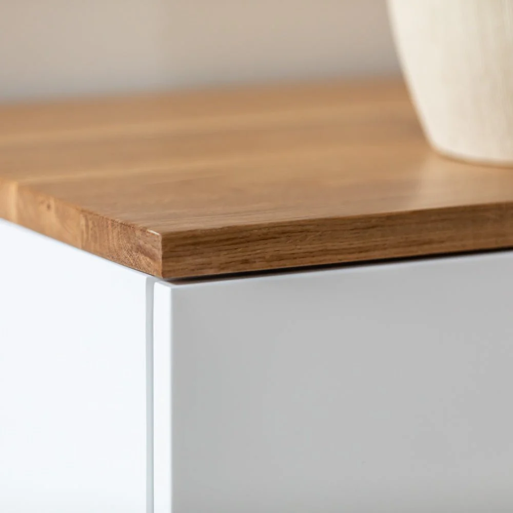 LAMER SIDEBOARD | מזנון נורדי מעץ, עם מדפים סגורים - Image 8