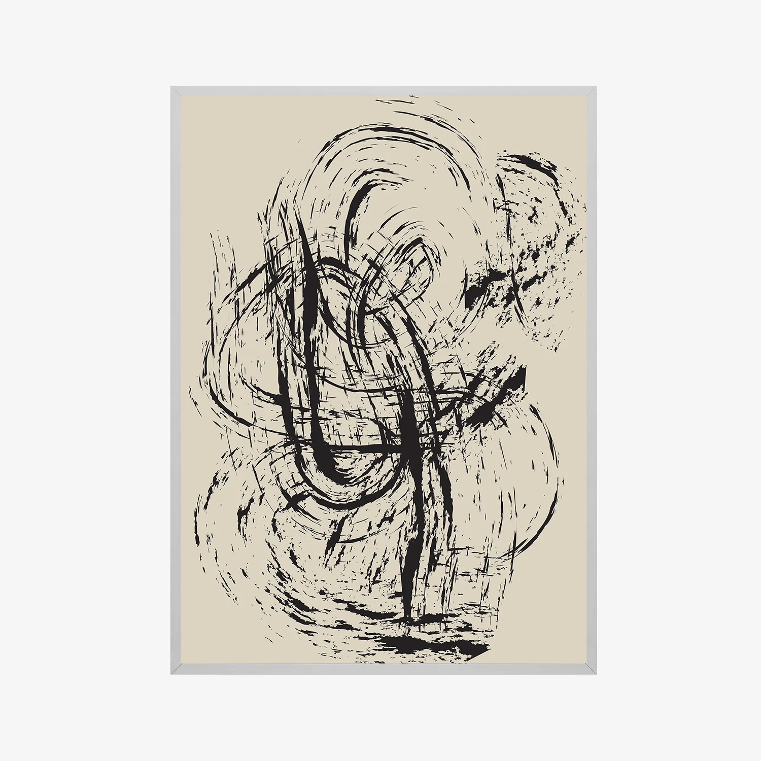 MESS | תמונה אבסטרקטית ממוסגרת - Image 4