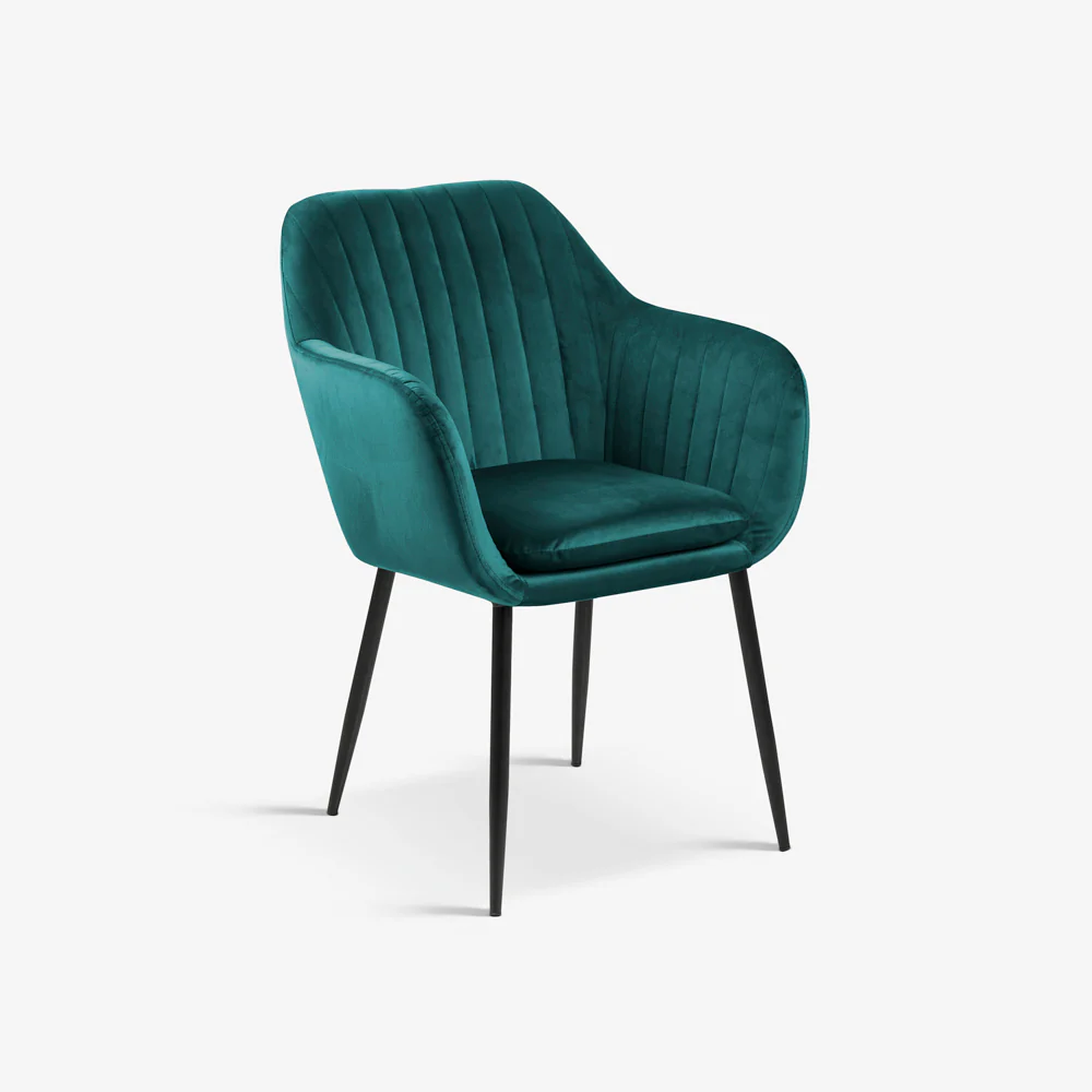 TANGO | כיסא קלאסי מרופד עם משענות יד ורגלי פלדה - Image 8